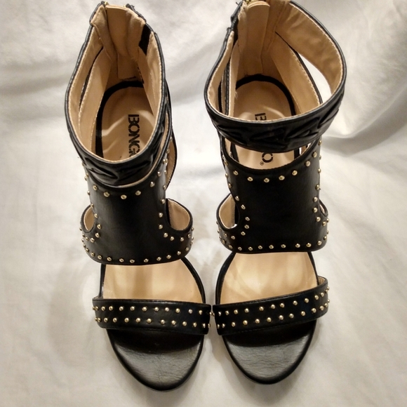Bongo Studded Moto Heels Donna 6 - Picture 4 of 9